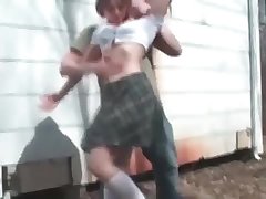 Girl getting brutally raped on camera