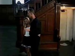 Young Slut Cheerleader fucks her Step Father