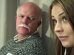 Teen Gangbang wide of Grandpas pussy going to bed identity card gagging
